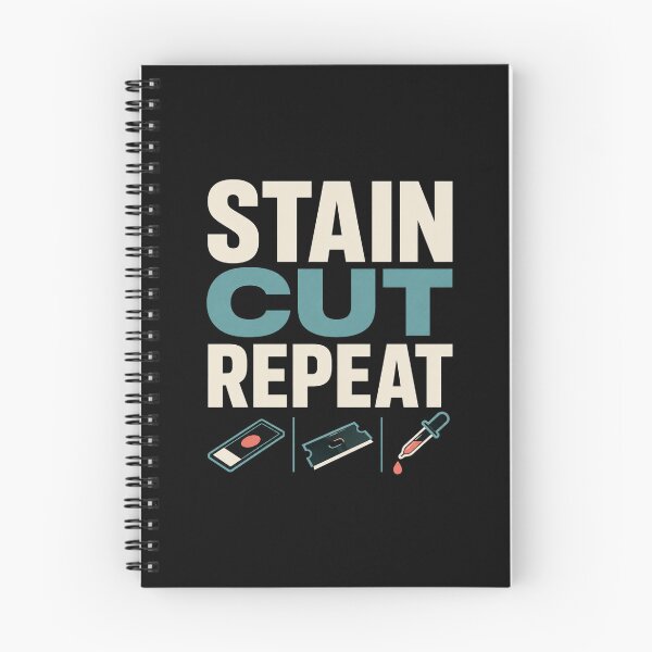 Item preview, Cut Stain Repeat Funny Histotechnologist Histology Lab Gift designed and sold by DreamLayerStudio.