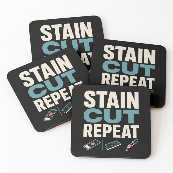 Item preview, Cut Stain Repeat Funny Histotechnologist Histology Lab Gift designed and sold by DreamLayerStudio.