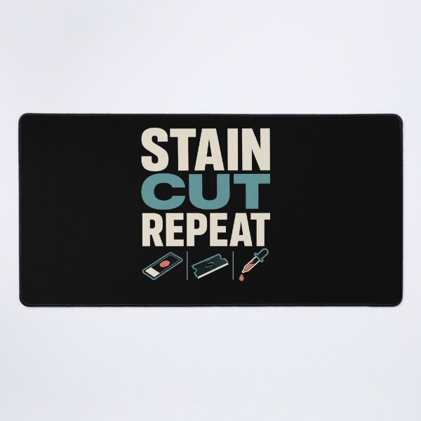 Item preview, Cut Stain Repeat Funny Histotechnologist Histology Lab Gift designed and sold by DreamLayerStudio.
