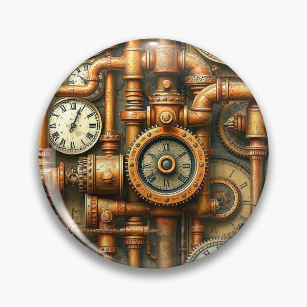 Item preview, Victorian Machinery Steampunk Design designed and sold by Retro Art Factory.