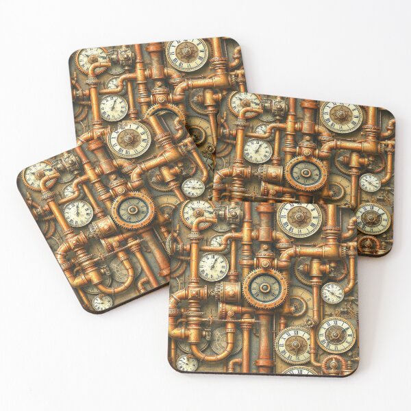 Item preview, Victorian Machinery Steampunk Design designed and sold by Retro Art Factory.