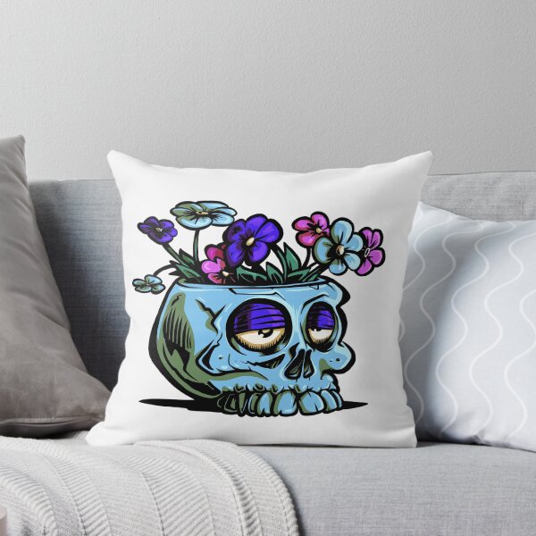 Item preview, The skull flower pot designed and sold by TomiAx.