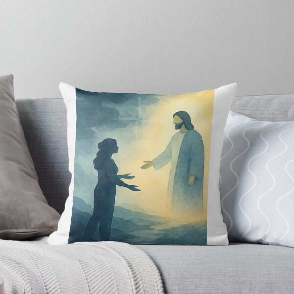 Item preview, Lead Me, Guide Me – Christian Faith Watercolor Art | Inspirational Jesus Christ Wall Art designed and sold by Darcy'sArtfortheHeart.