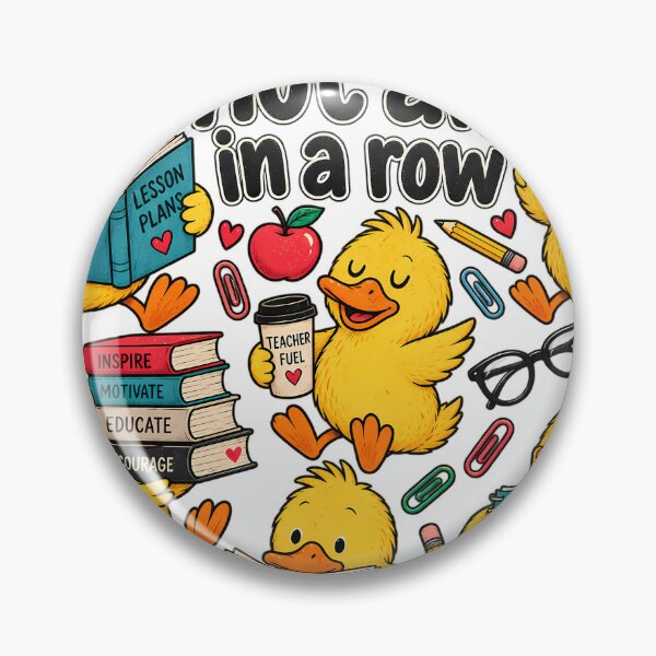 Item preview, Funny Teacher Classroom Chaos Most Definitely Not All In A Row designed and sold by Nordo Studio.