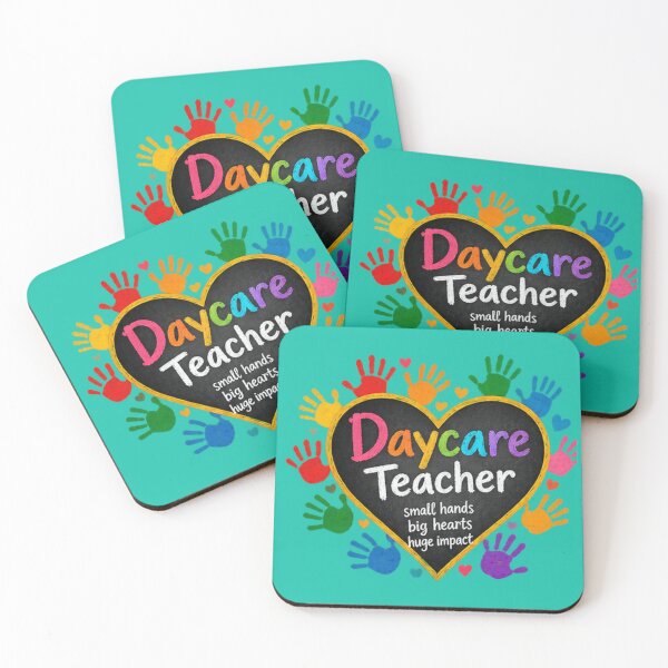Item preview, Daycare Teacher Appreciation Gift – Small Hands Big Hearts designed and sold by BearLoveDesign.