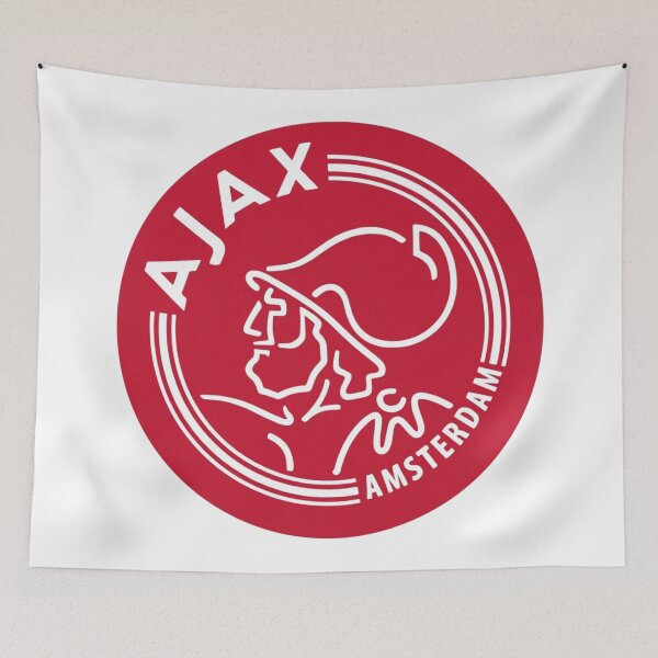 Item preview, Ajax Amsterdam Classic Crest Red Badge Logo designed and sold by annaarthk.