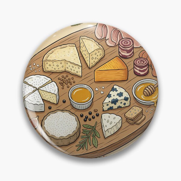 Item preview, Cheese & Charcuterie Cozy Storybook Art Print designed and sold by DIUMERI.