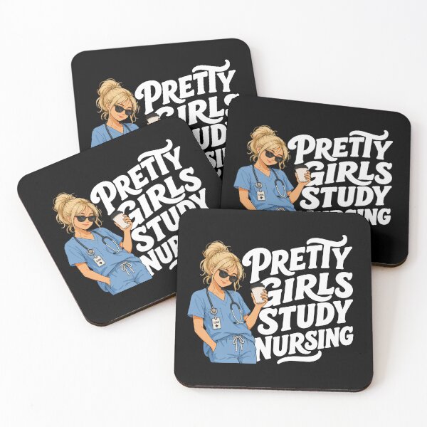 Item preview, NURSING STUDENT - PRETTY GIRLS STUDY NURSING designed and sold by YNELENT.