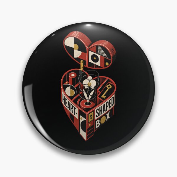 Item preview, Nirvana - Heart-Shaped Box designed and sold by Krcoba.