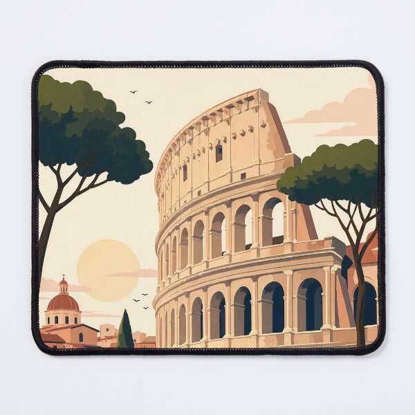 Item preview, Rome Italy Minimalist Travel Poster Colosseum designed and sold by JIGUWORLD.