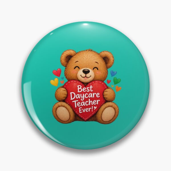 Item preview, Best Daycare Teacher Ever Gift – Cute Teacher Appreciation designed and sold by BearLoveDesign.
