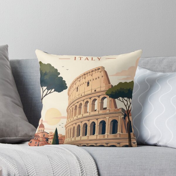Item preview, Rome Italy Minimalist Travel Poster Colosseum designed and sold by JIGUWORLD.