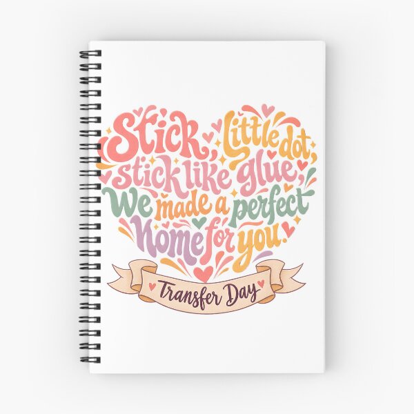 Item preview, Stick Little Dot Stick Like Glue We Made A Perfect Home For You - IVF Transfer Day Lucky designed and sold by Neurospicy Trolls.