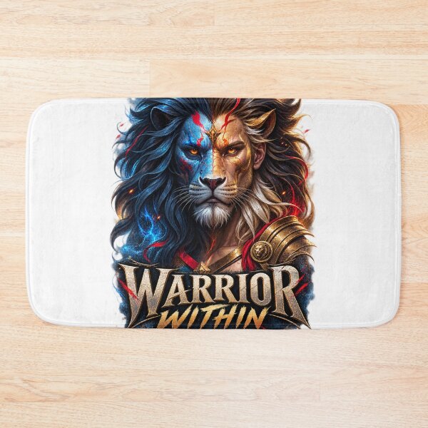 Item preview, Warrior Within Lion Strength and Courage designed and sold by timiparkerart.