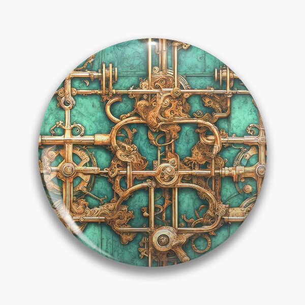 Item preview, Delicate Victorian Steampunk Industrial Design designed and sold by Retro Art Factory.