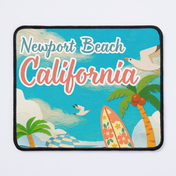 Item preview, Newport Beach California Retro Travel Souvenir designed and sold by DonnaRaine.