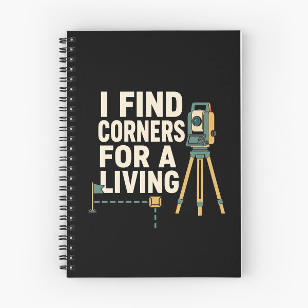 Item preview, I Find Corners For A Living Funny Land Surveyor Gift designed and sold by DreamLayerStudio.