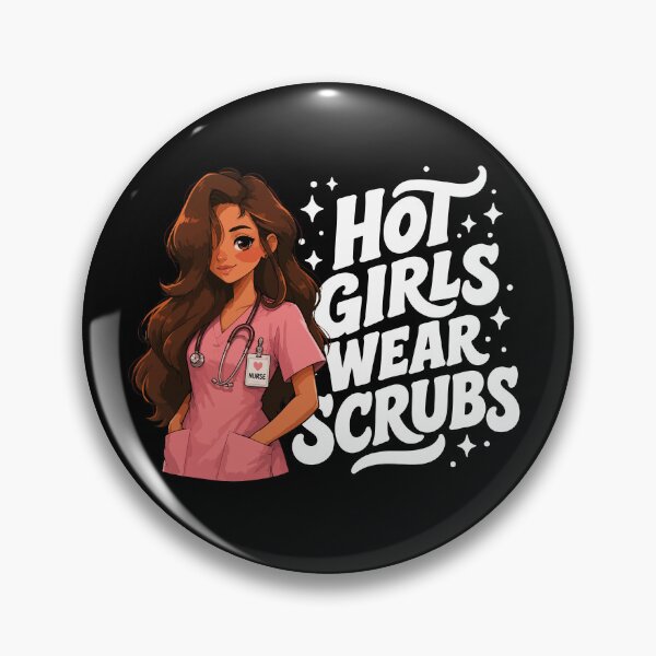 Item preview, HOT GIRLS WEAR SCRUBS designed and sold by YNELENT.