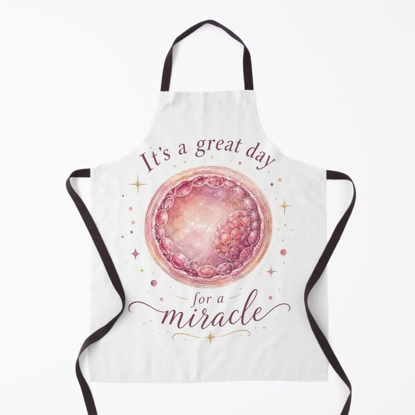 Item preview, It's A Great Day For A Miracle - IVF Embryo Transfer Day Lucky Watercolor designed and sold by Neurospicy Trolls.