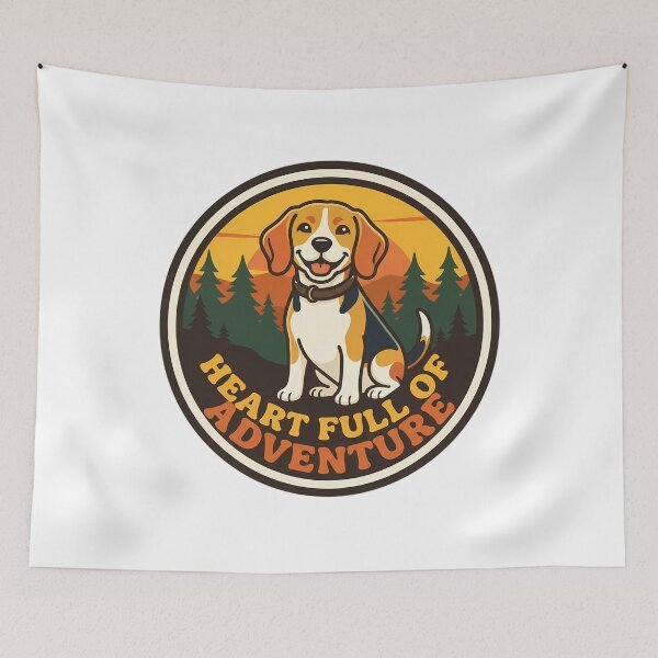 Item preview, Beagle Forest Badge designed and sold by SHOP-Corner.