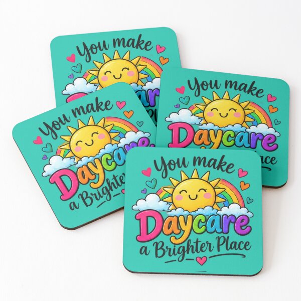 Item preview, Daycare Teacher Appreciation Gift – You Make Daycare a Brighter Place designed and sold by BearLoveDesign.