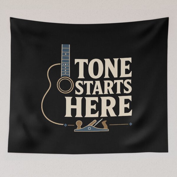 Item preview, Tone Starts Here Luthier Guitar Maker Gift designed and sold by DreamLayerStudio.