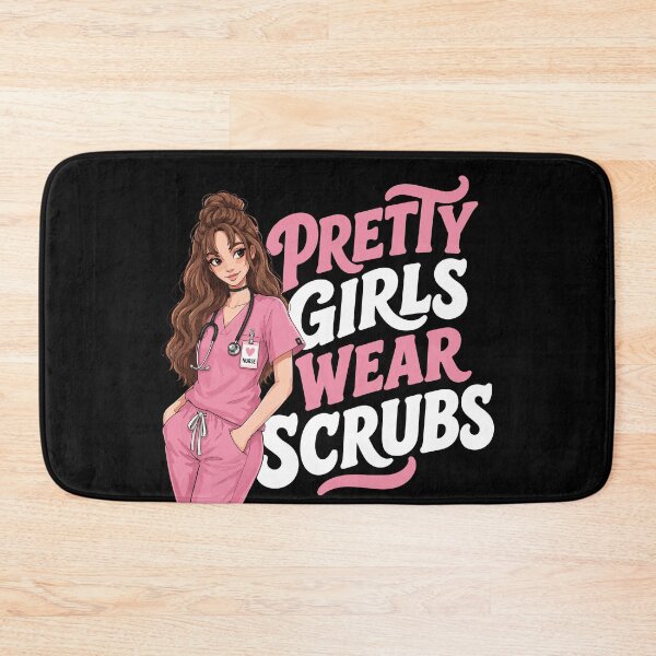 Item preview, NURSE - PRETTY GIRLS WEAR SCRUBS designed and sold by YNELENT.