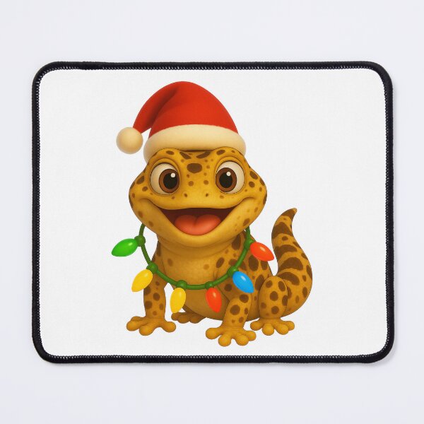 Item preview, Leopard Gecko Christmas Lights designed and sold by Sillytoe.