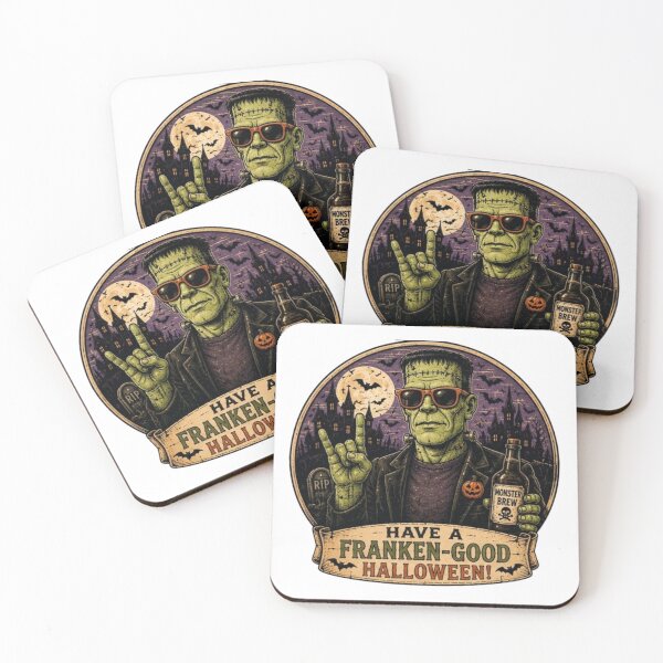 Item preview, Spooky Halloween Frankenstein  designed and sold by JonysCreativeDesigns.