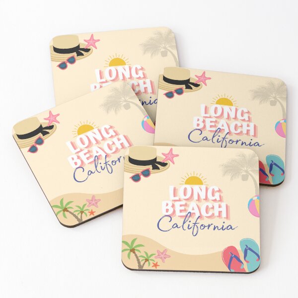 Item preview, Long Beach California Souvenir Vacation Design designed and sold by DonnaRaine.