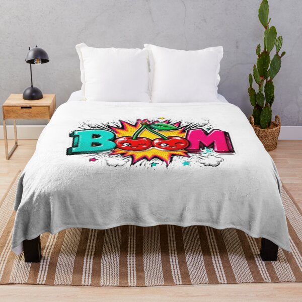 Item preview, Cherry BOOM Pop Art Sticker designed and sold by Pigmentra.