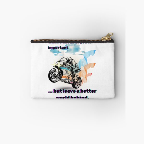 Item preview, What's ahead of you is important, but leave a better world behind. designed and sold by Page13Design.