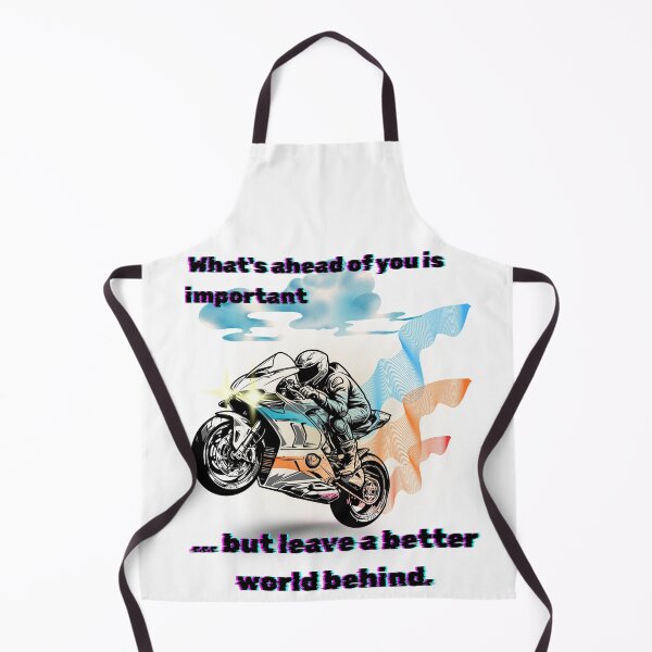 Item preview, What's ahead of you is important, but leave a better world behind. designed and sold by Page13Design.