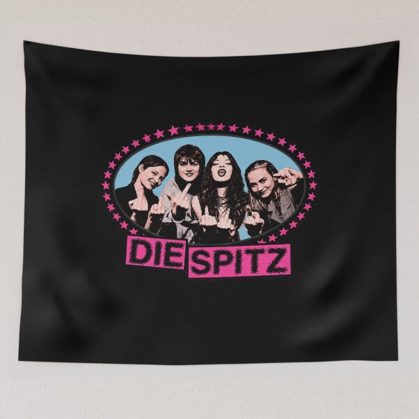 Item preview, die spitz Rock band artwork pink style designed and sold by shirtgrass.