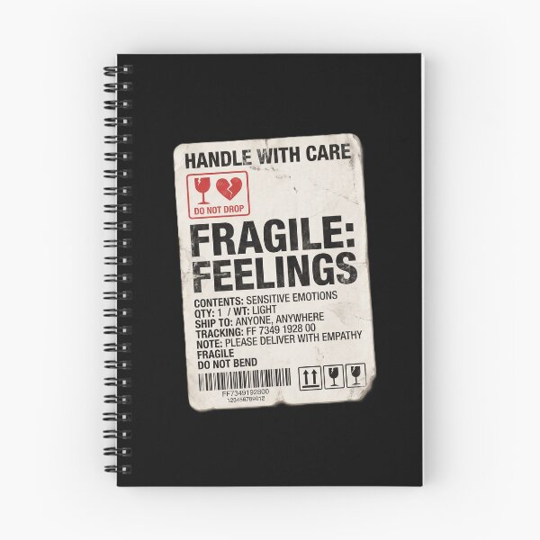 Item preview, Handle with care: Fragile Feelings designed and sold by HoshiiCreations.