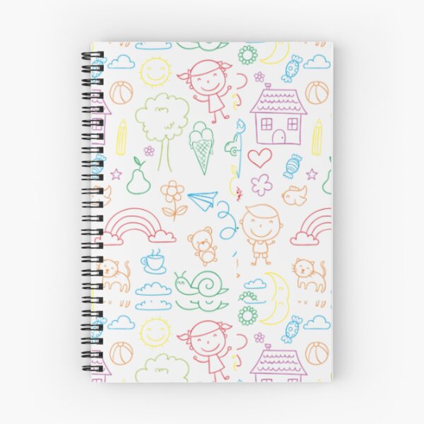 Item preview, Cute Kids Doodle Seamless Pattern – Colorful Playful Childhood Illustration designed and sold by Kruti Collection.