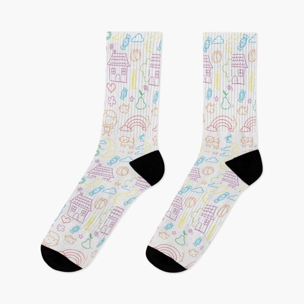 Item preview, Cute Kids Doodle Seamless Pattern – Colorful Playful Childhood Illustration designed and sold by Kruti Collection.