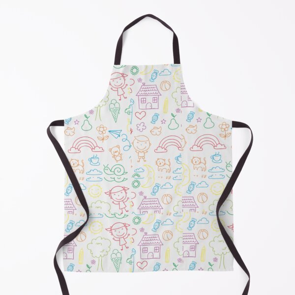 Item preview, Cute Kids Doodle Seamless Pattern – Colorful Playful Childhood Illustration designed and sold by Kruti Collection.
