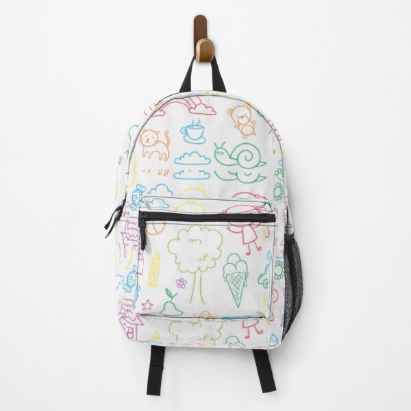 Item preview, Cute Kids Doodle Seamless Pattern – Colorful Playful Childhood Illustration designed and sold by Kruti Collection.