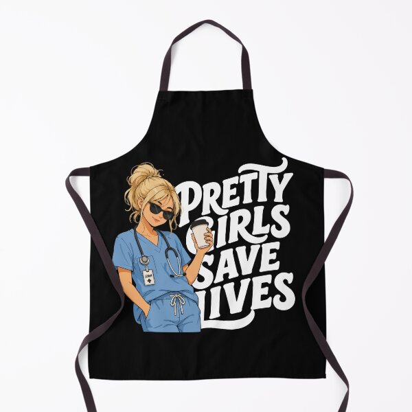 Item preview, NURSE - PRETTY GIRLS SAVE LIVES designed and sold by YNELENT.