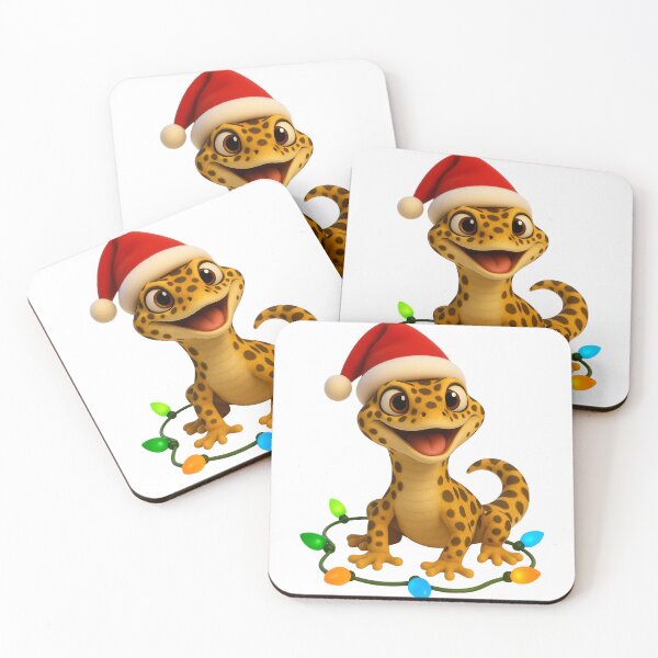 Item preview, Leopard Lizard Christmas Lights designed and sold by Sillytoe.