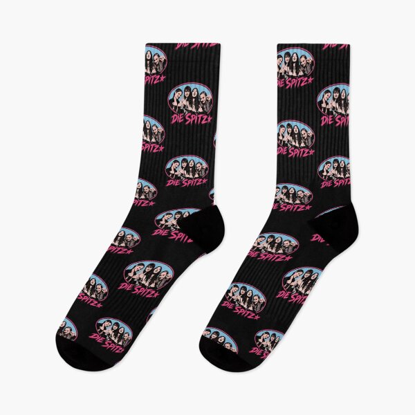 Item preview, die spitz Rock band artwork pink style designed and sold by shirtgrass.