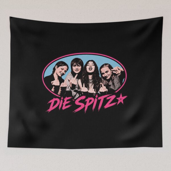 Item preview, die spitz Rock band artwork pink style designed and sold by shirtgrass.