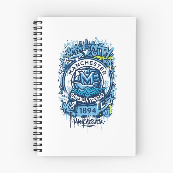 Item preview, Manchester City Graffiti Crest Urban Street Art designed and sold by annaarthk.