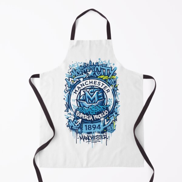 Item preview, Manchester City Graffiti Crest Urban Street Art designed and sold by annaarthk.