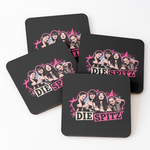 Artikelvorschau, die spitz Rockband-Artwork im pinken Stil entworfen und verkauft von shirtgrass.