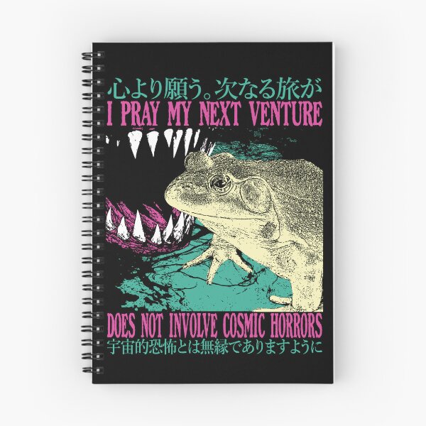 Item preview, I Pray My Next Venture Frog designed and sold by VintageMedatsu.