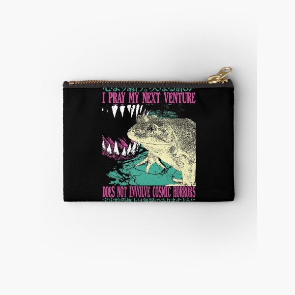 Item preview, I Pray My Next Venture Frog designed and sold by VintageMedatsu.