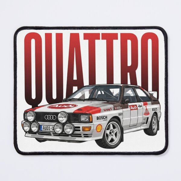Item preview, Audi Sport Quattro S1 Group B Rally Car Vector Art designed and sold by Motorline44.