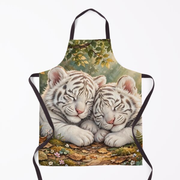 Item preview, Peaceful Dreams — Two White Tiger Cubs designed and sold by TreatLLC.
